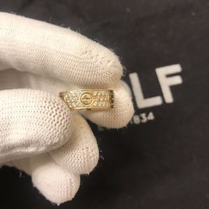 Cartier Love wedding band, Diamond-Paved